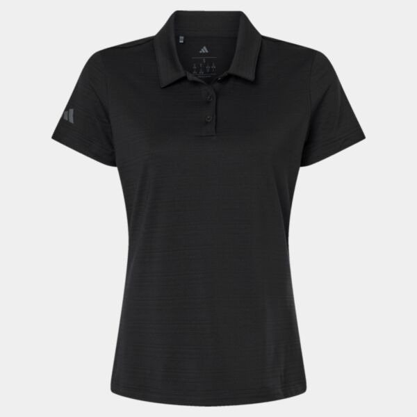 Women's Textured Stripe Polo Thumbnail