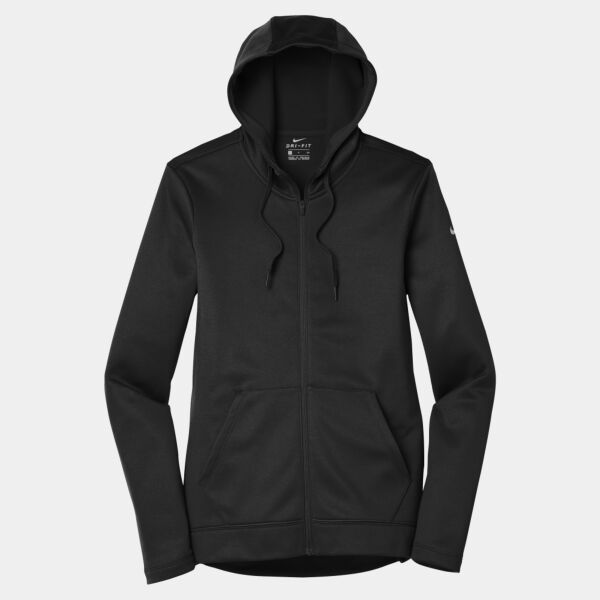 Ladies Therma FIT Full Zip Fleece Hoodie Thumbnail