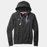 Women's Gym Vintage Full Zip Hoodie Thumbnail